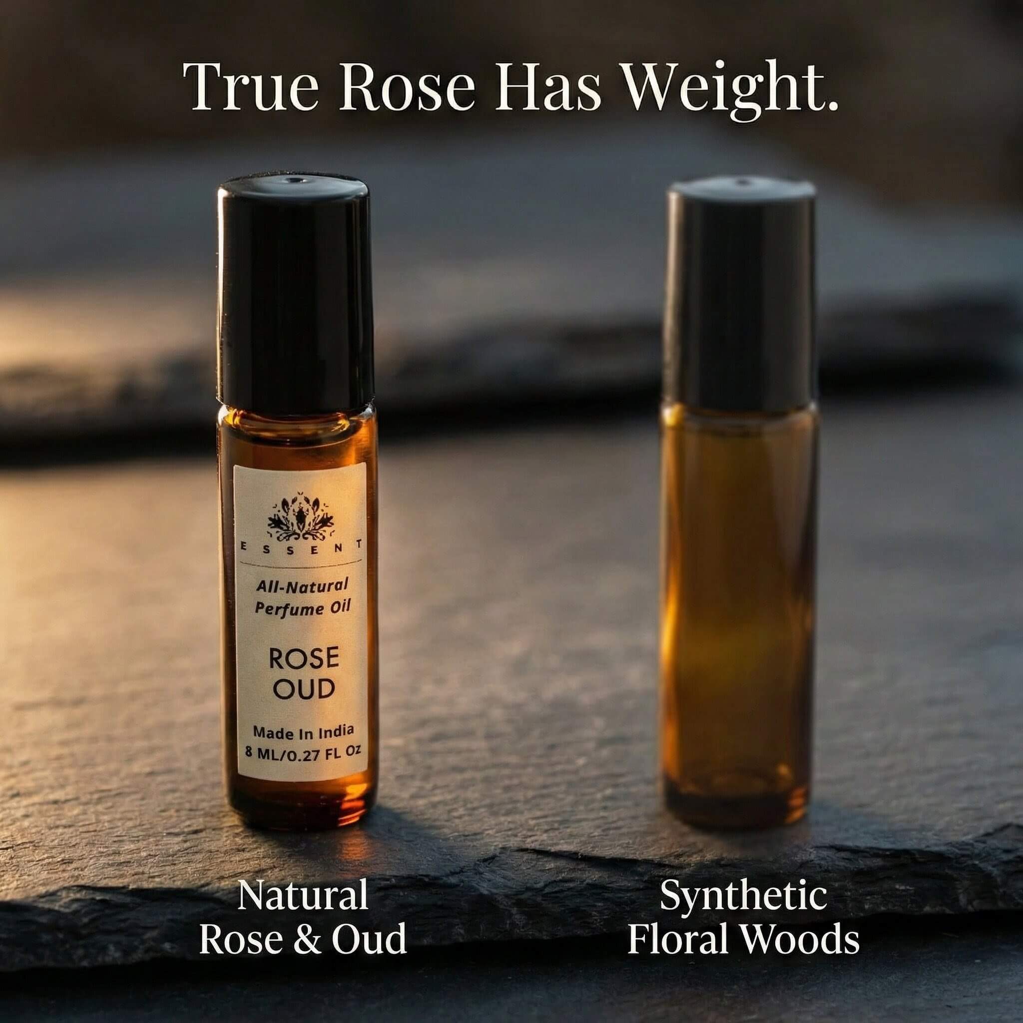 Essent Rose Oud Roll-On Attar/ Perfume Oil