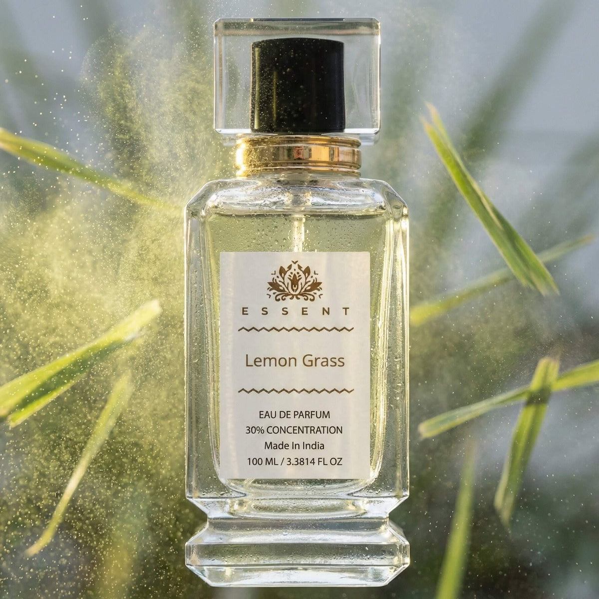 Essent Lemon Grass 30 ml eau de parfum bottle — fresh citrus, view 4