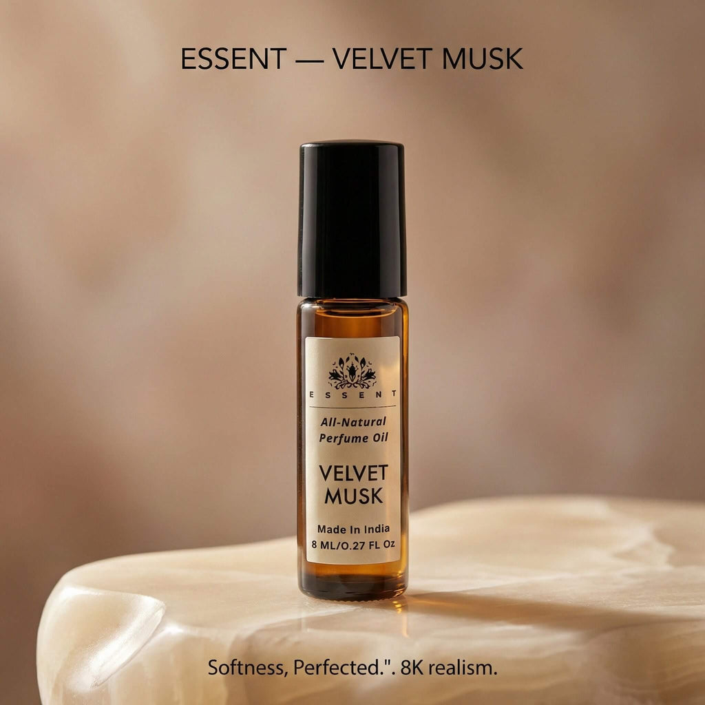 Essent Velvet Musk Roll-On Attar/ Perfume Oil