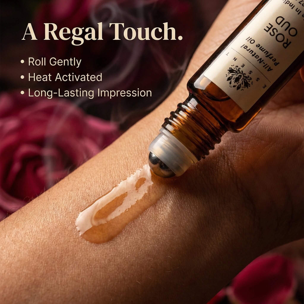 Essent Rose Oud Roll-On Attar/ Perfume Oil