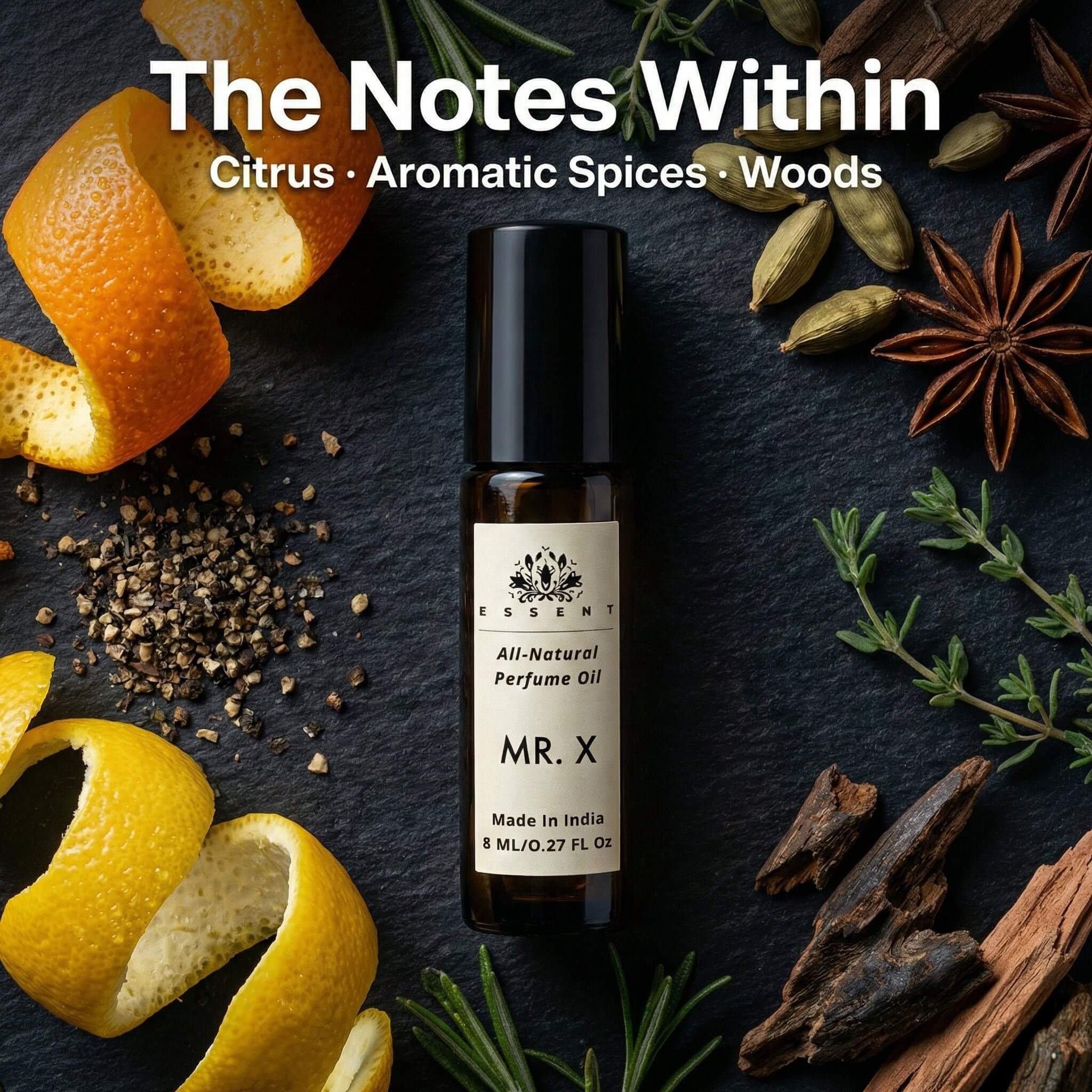 Essent Mr. X Roll-On Attar/ Perfume Oil