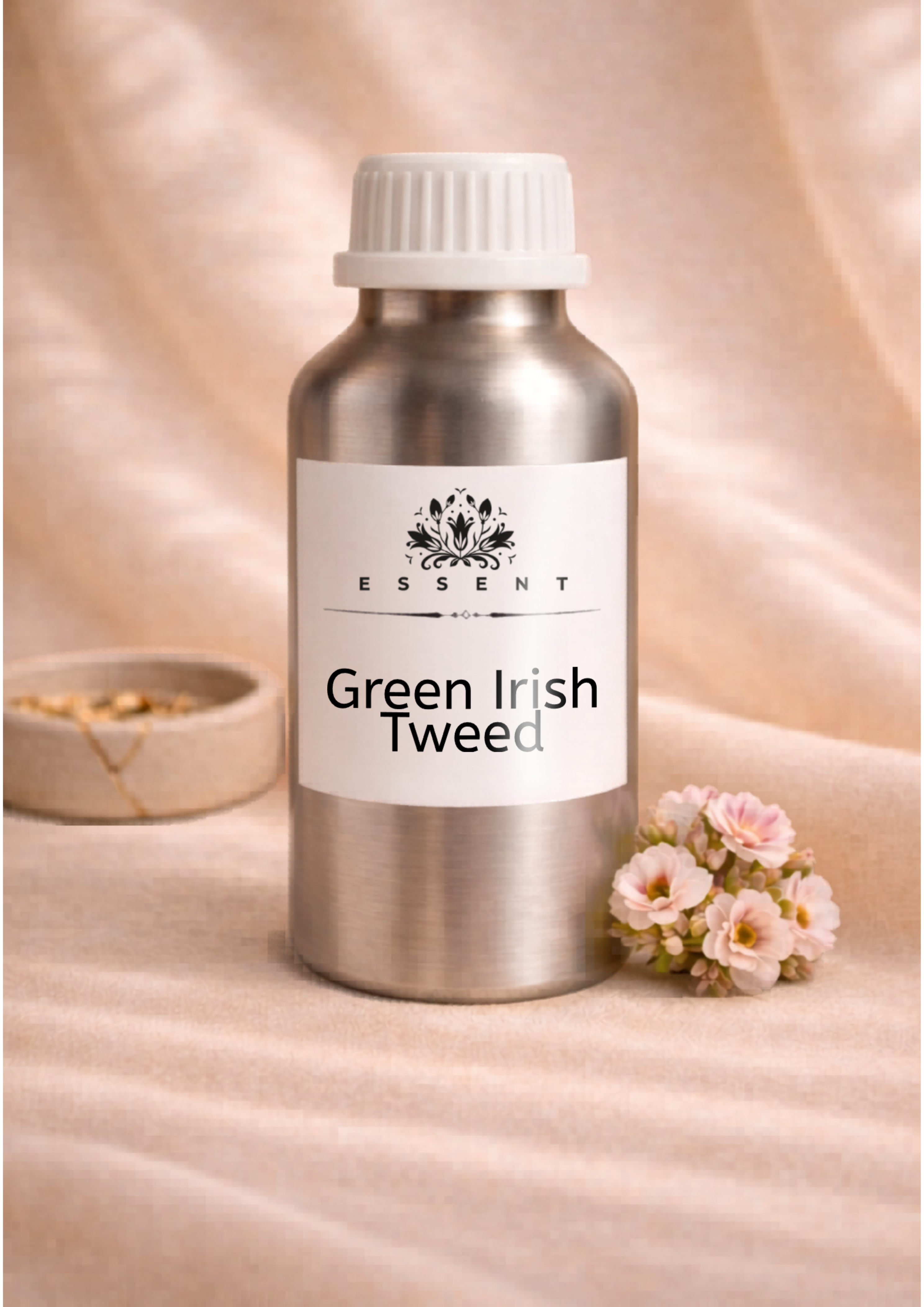 Essent Green Irish Tweed-Inspired Perfume Oil (Bulk) – Fresh Green Woody Attar for Men | Alcohol-Free Fragrance Oil | Free Shipping