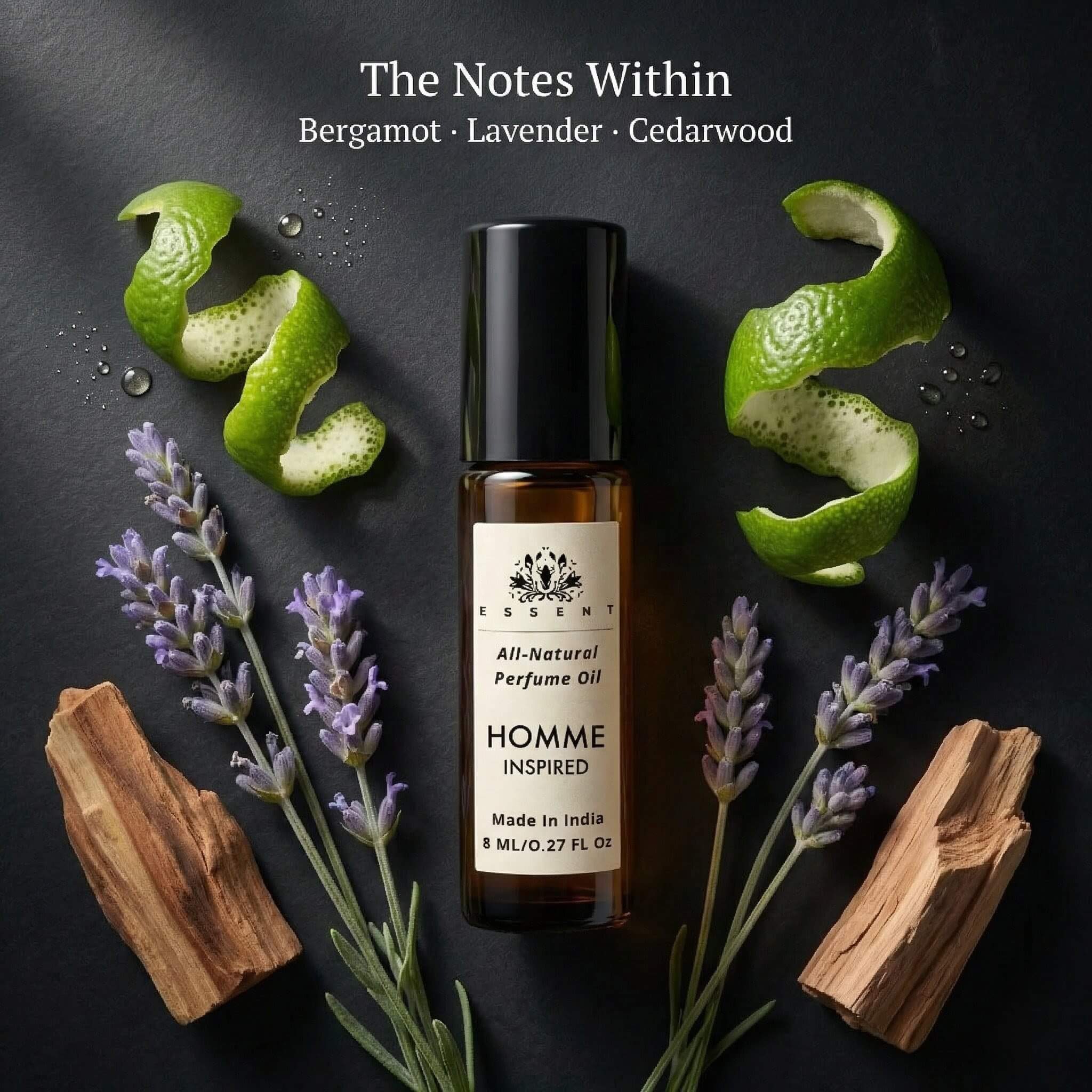 Essent Versace Pour Homme-Inspired Roll-On Attar / Perfume Oil