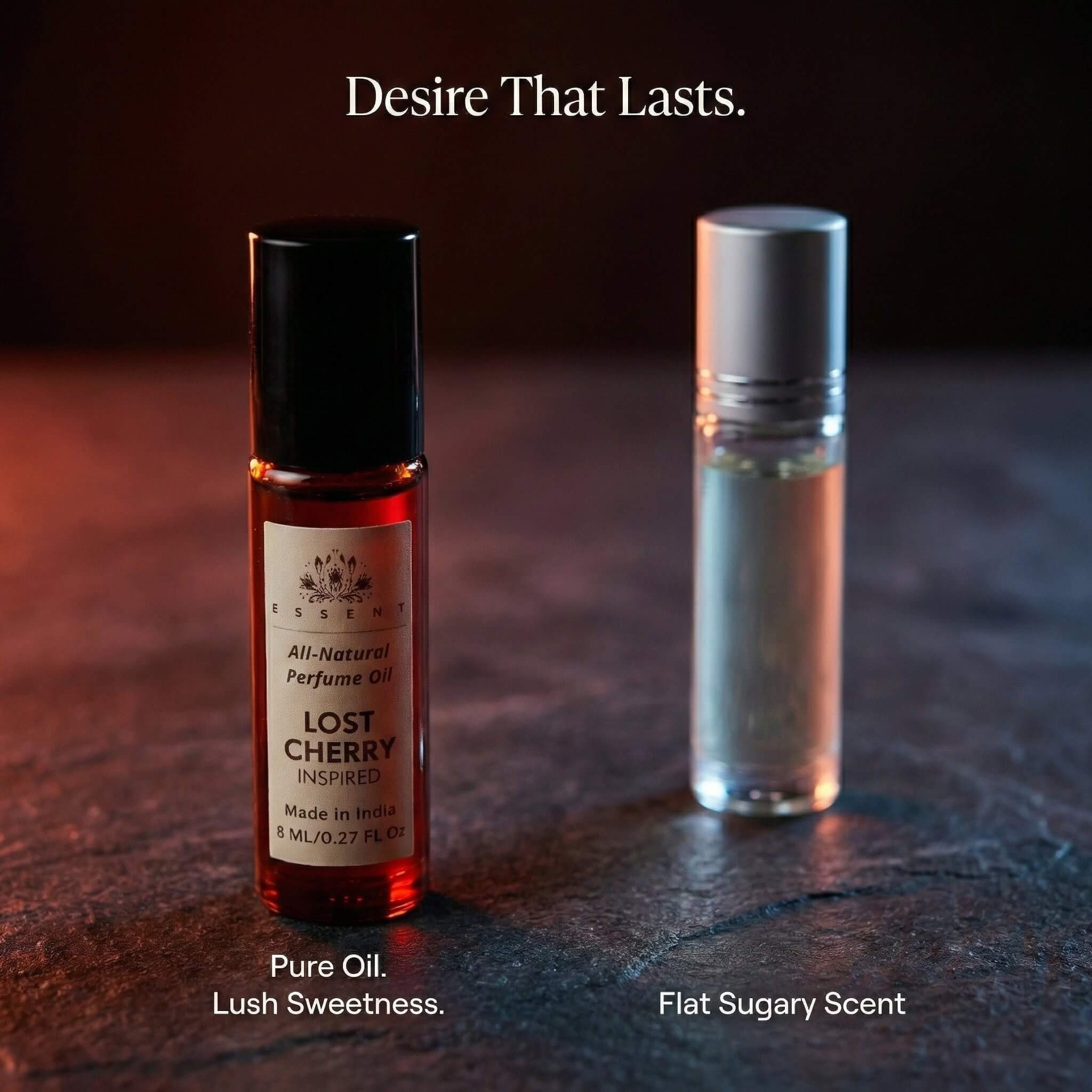 Essent Lost Cherry-Inspired Roll-On Attar/ Perfume Oil