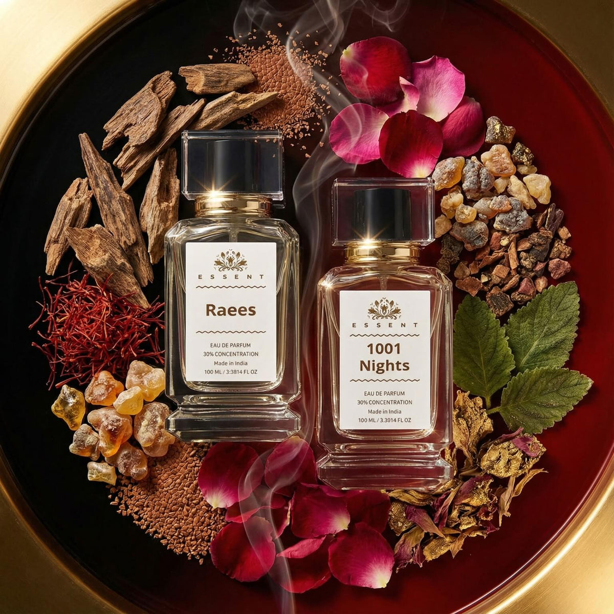 Essent The Power Couple: His & Hers Duo 50 ml roll-on attar bottle — signature blend, view 5