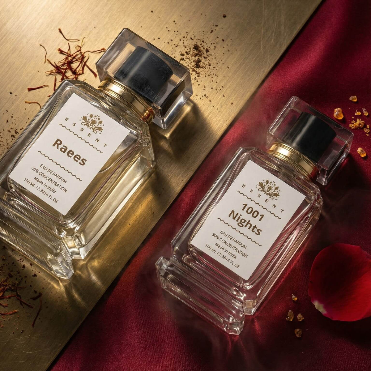 Essent The Power Couple: His & Hers Duo 50 ml roll-on attar bottle — signature blend, view 4