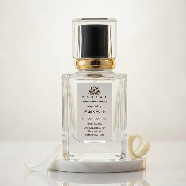 Essent Musk Pure 100 ml eau de parfum bottle — musk