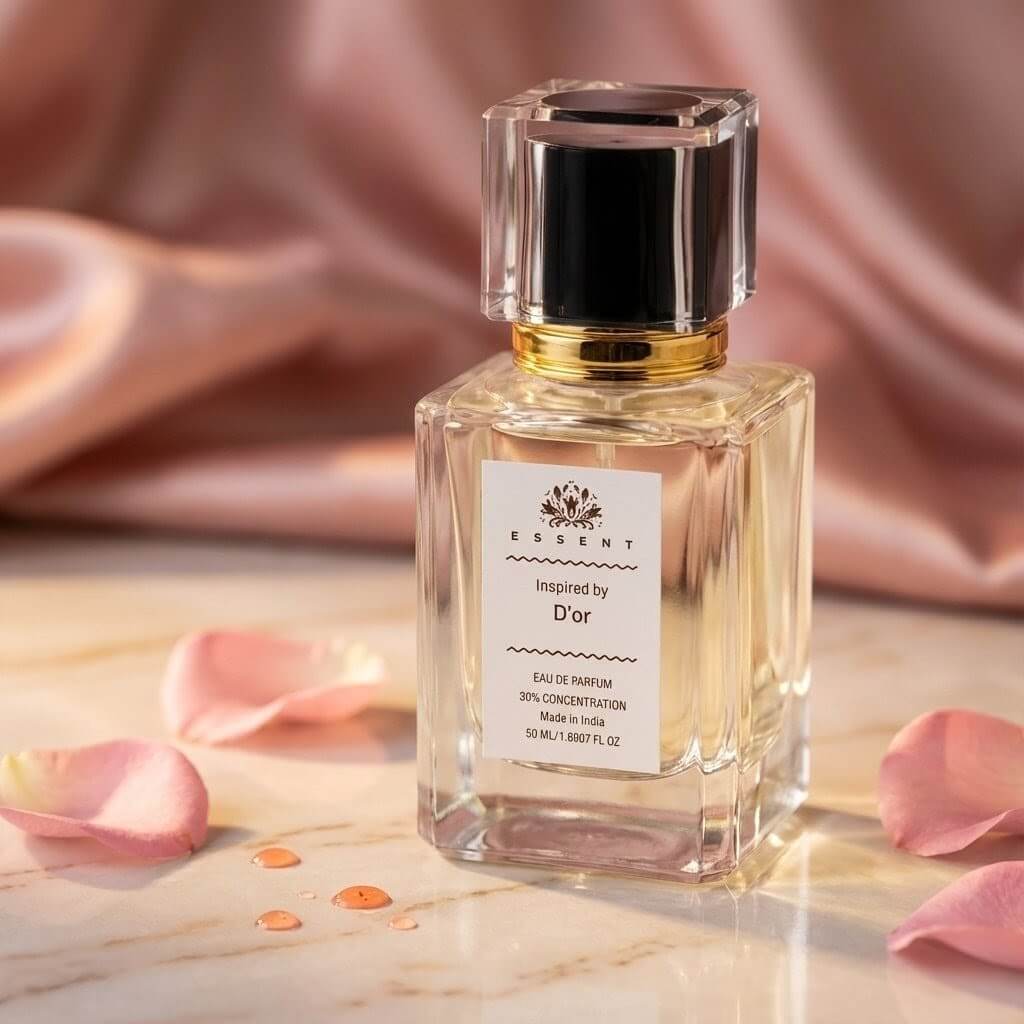 Essent Miss D'or 100 ml eau de parfum bottle — fresh citrus, view 3