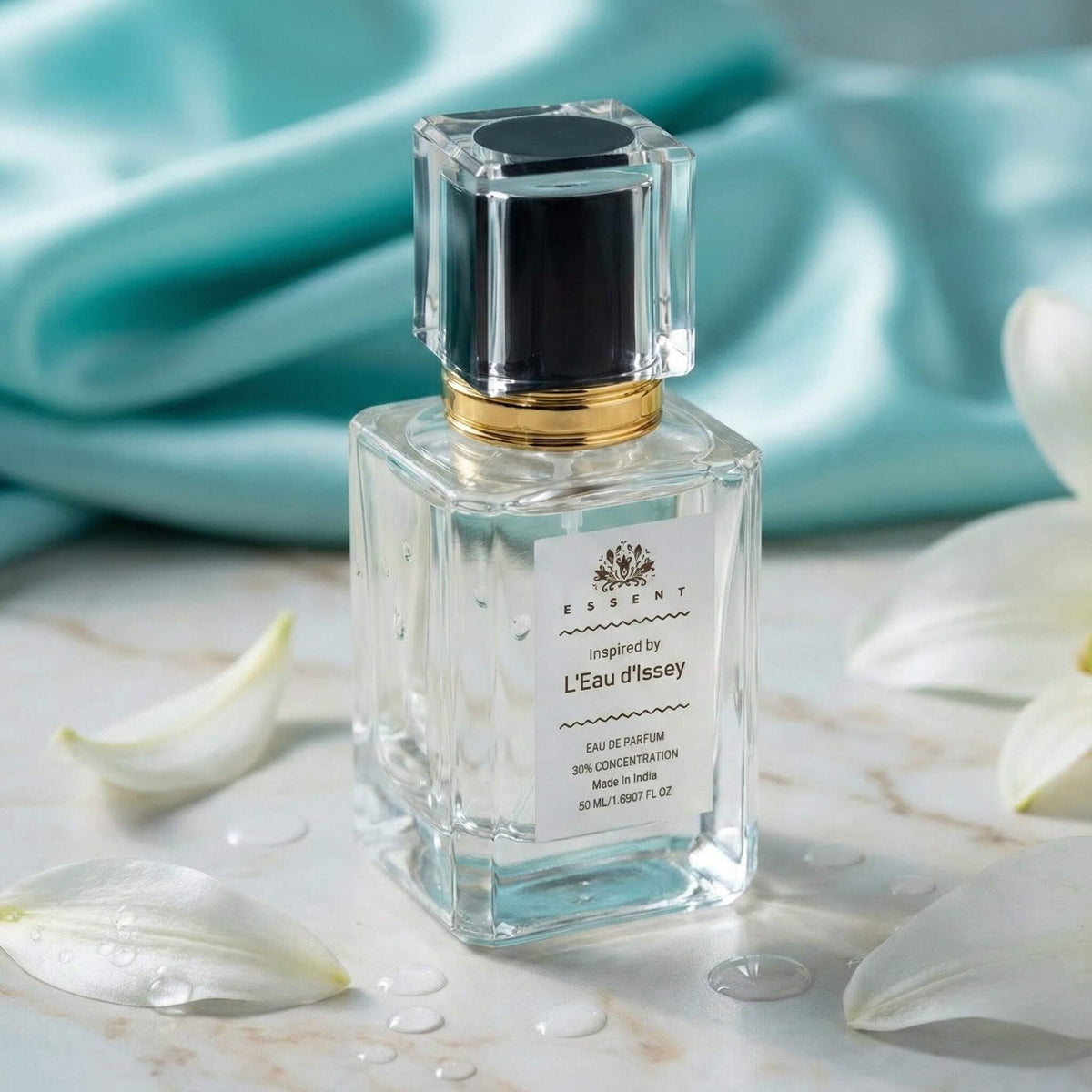 Essent L’Eau d’Issey 100 ml eau de parfum bottle — white floral, view 3