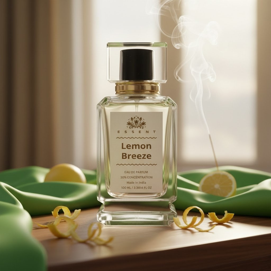 Essent Lemon Breeze For Her 30 ml eau de parfum bottle — fresh citrus, view 3