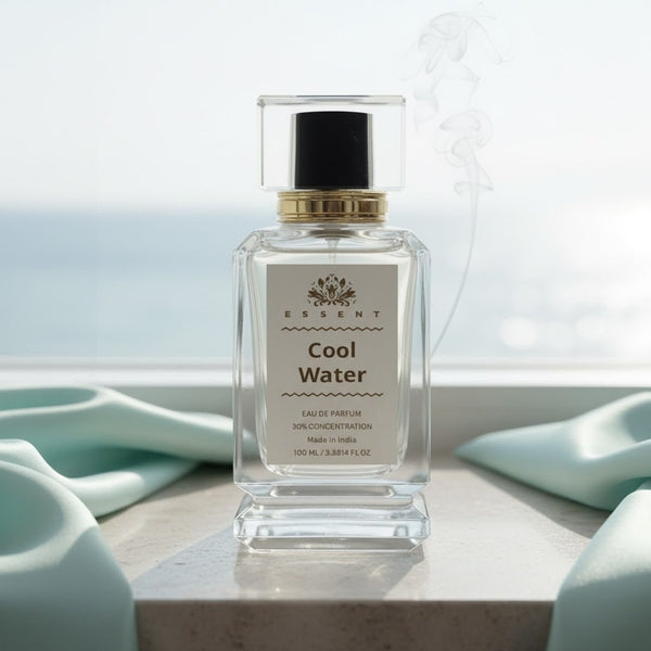 Essent Cool Water 30 ml eau de parfum bottle — aquatic fresh