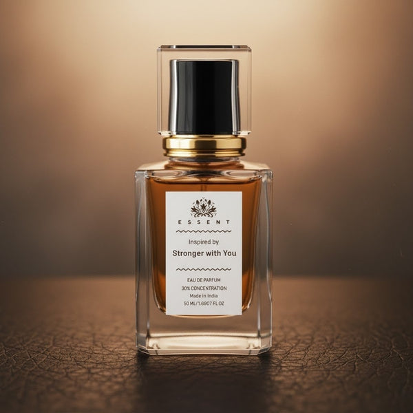 Essent Stronger With You 100 ml eau de parfum bottle — spicy oriental