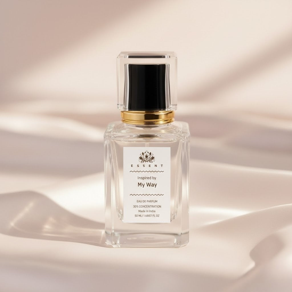 Essent My Way 100 ml eau de parfum bottle — white floral
