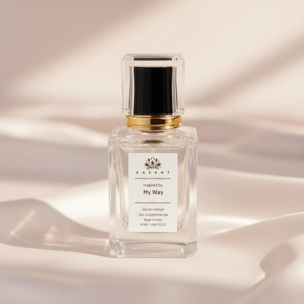 Essent My Way 100 ml eau de parfum bottle — white floral