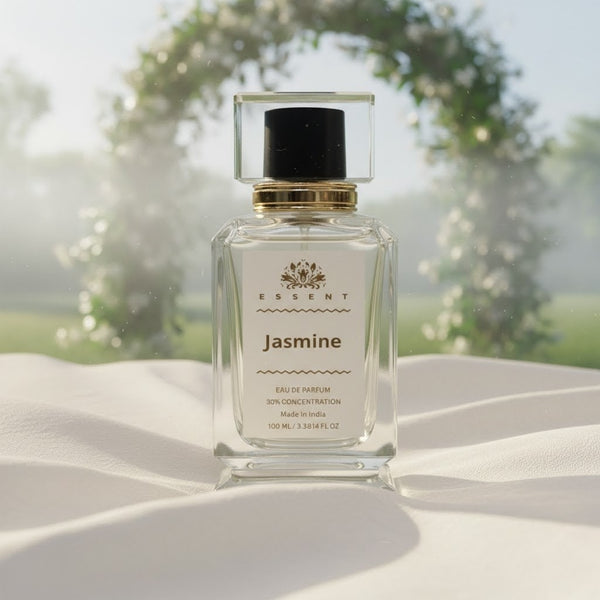 Essent Jasmine 30 ml eau de parfum bottle — white floral