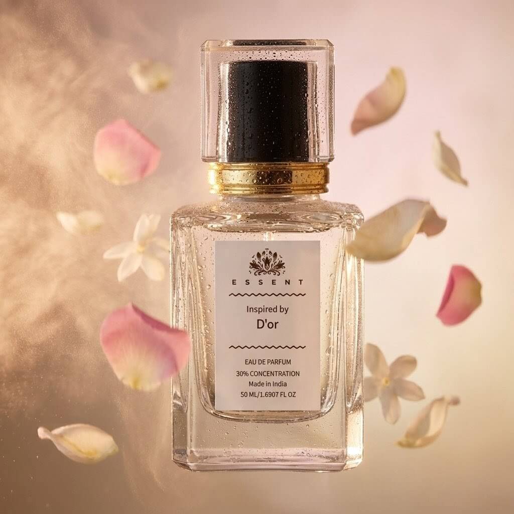 Essent Miss D'or 100 ml eau de parfum bottle — fresh citrus, view 2