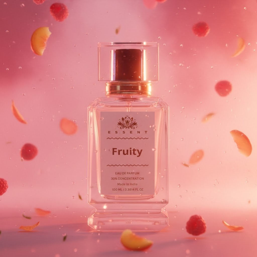 Essent Fruity For Her 30 ml eau de parfum bottle — fruity floral, view 2