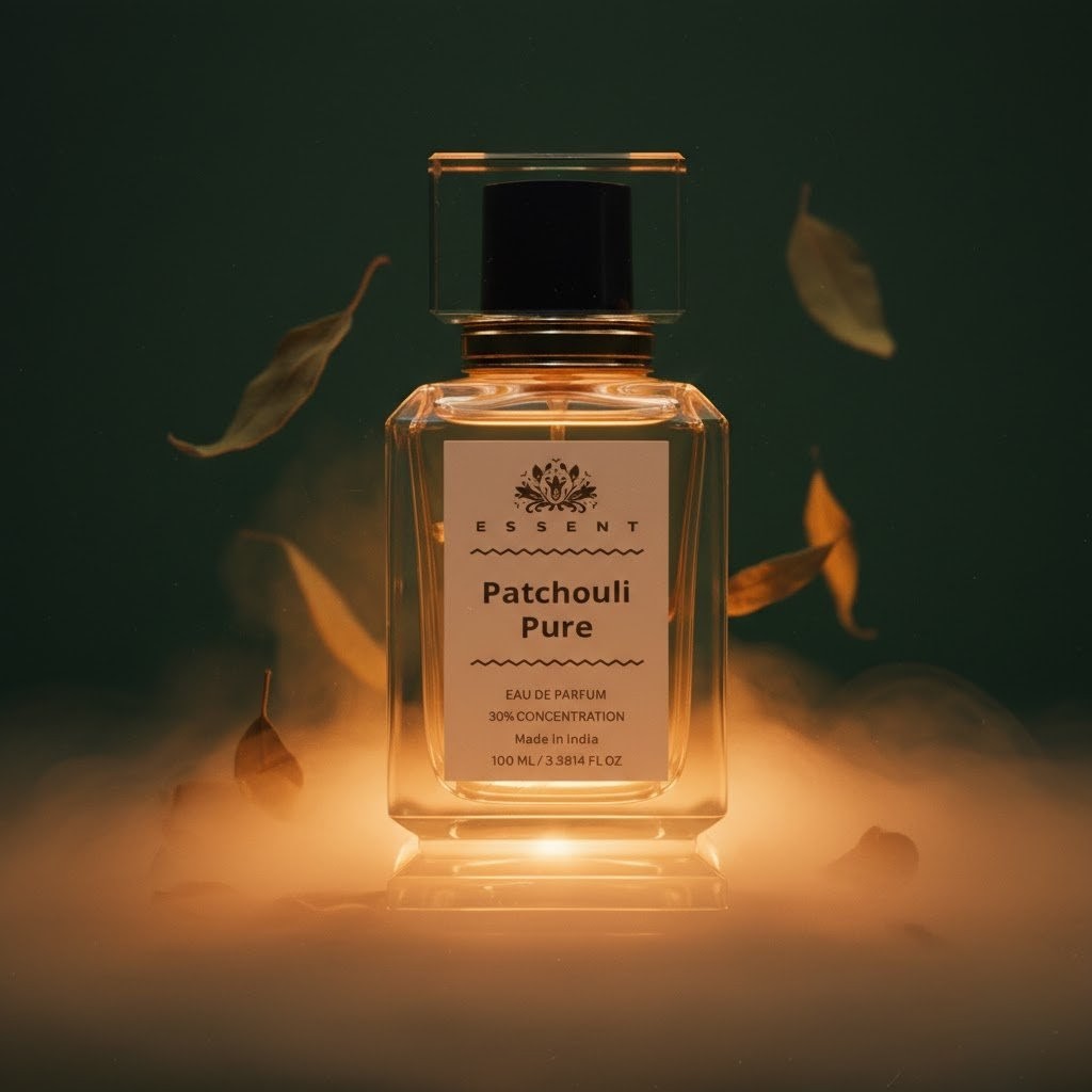 Essent Patchouli Pure 30 ml eau de parfum bottle — woody, view 2