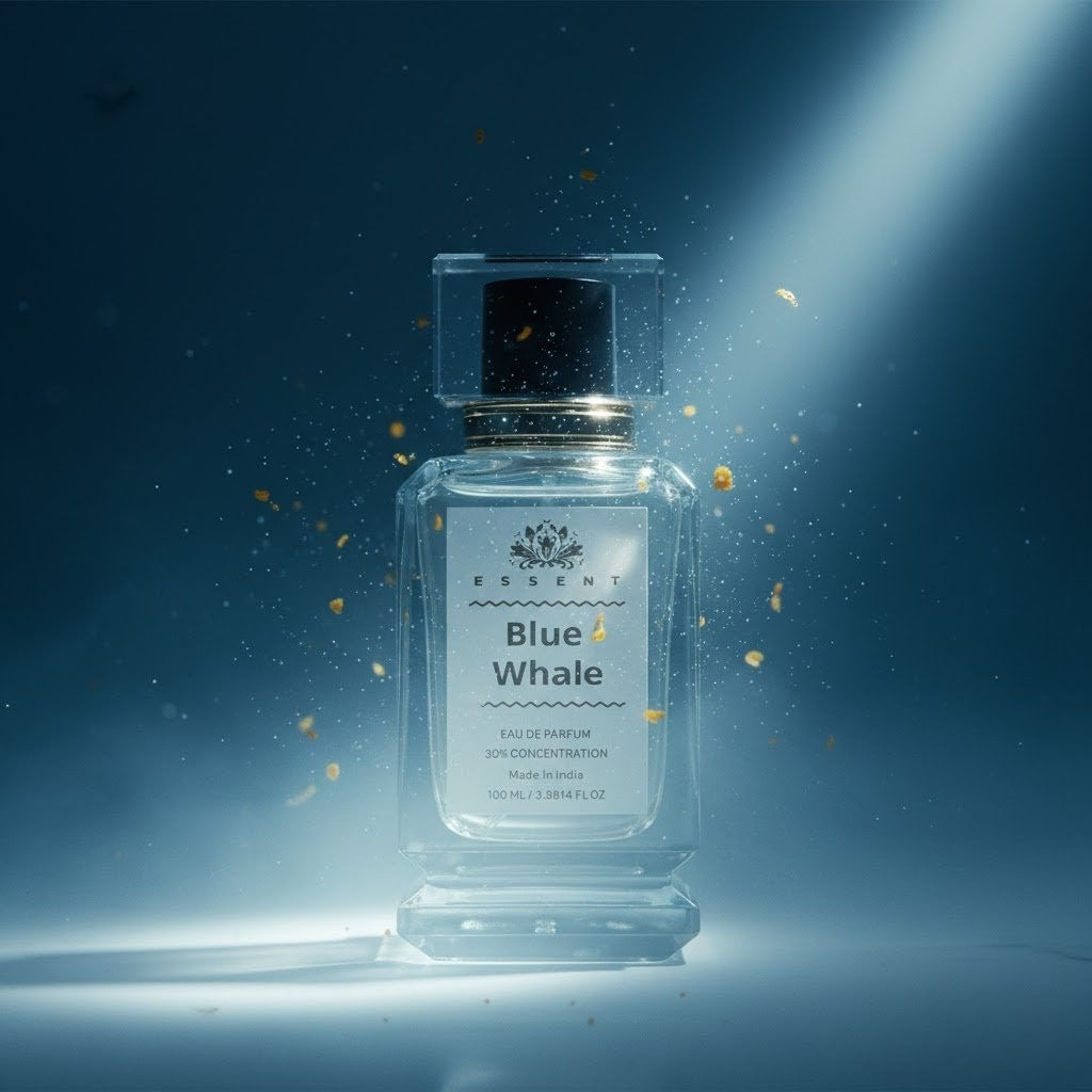 Essent Blue Whale 30 ml eau de parfum bottle — aquatic fresh, view 2