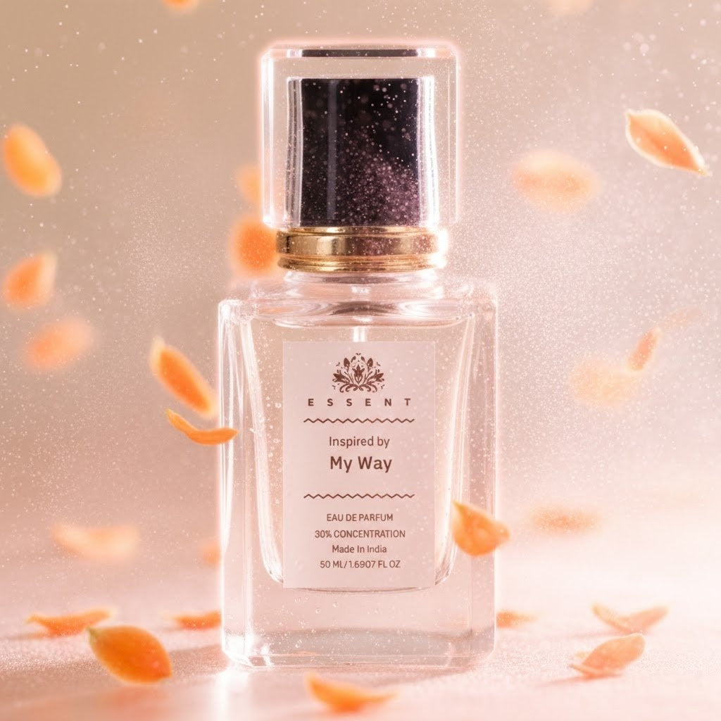 Essent My Way 100 ml eau de parfum bottle — white floral, view 2