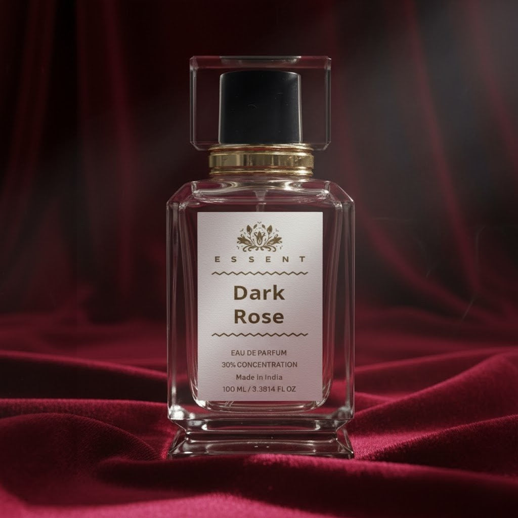 Essent Dark Rose 30 ml eau de parfum bottle — rose oriental