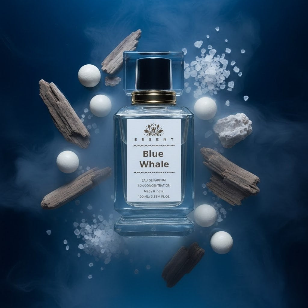Essent Blue Whale 30 ml eau de parfum bottle — aquatic fresh, view 3