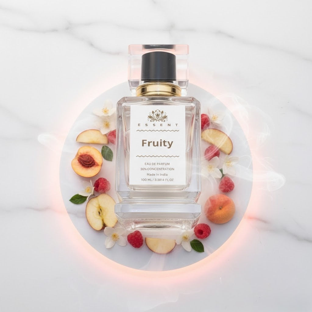 Essent Fruity For Her 30 ml eau de parfum bottle — fruity floral, view 4