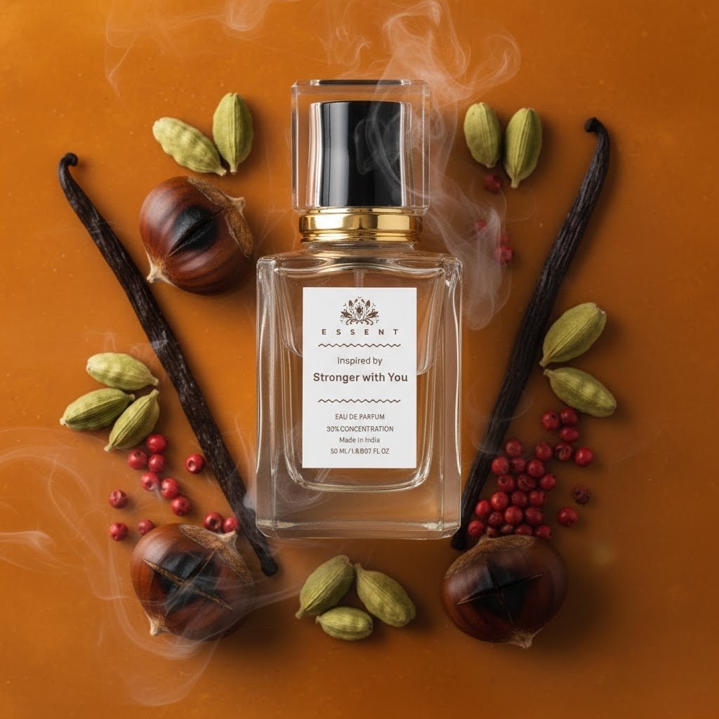 Essent Stronger With You 100 ml eau de parfum bottle — spicy oriental, view 4