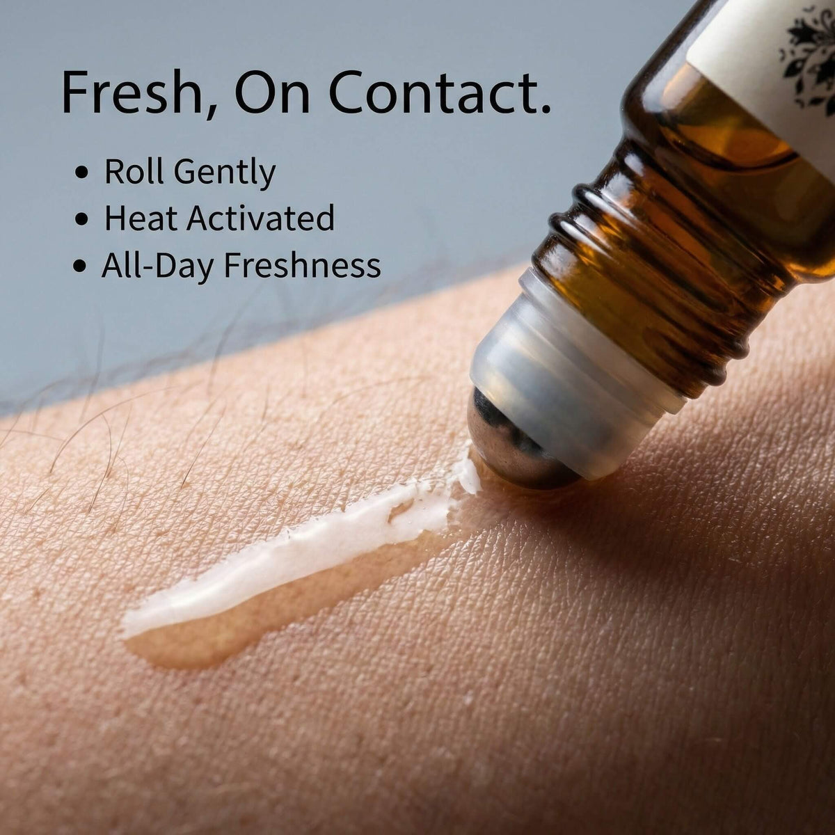 Essent IN2U for Him 8 ml roll-on attar bottle — fresh citrus, view 5