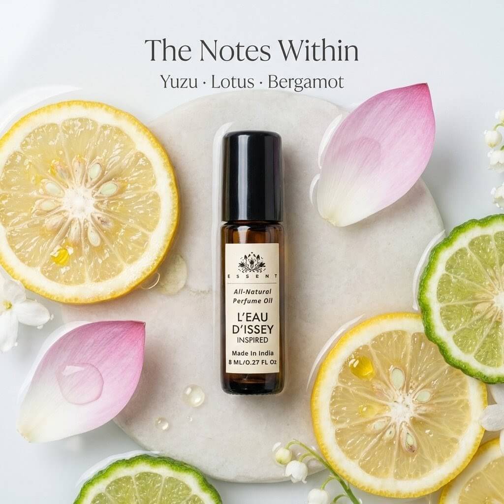 Essent L’Eau d’Isseyy 8 ml roll-on attar bottle — rose oriental, view 2