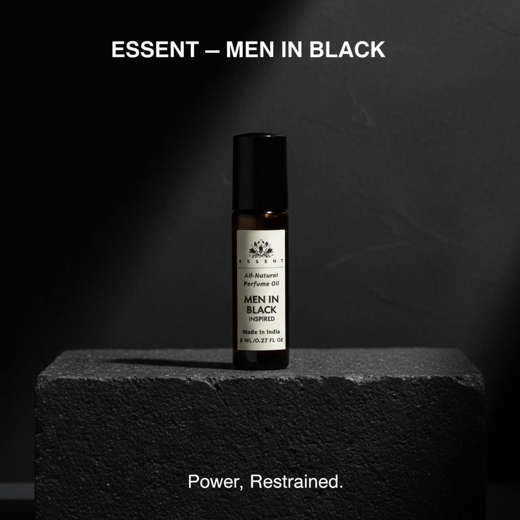 Essent Men in Black-Inspired Roll-On Attar/ Perfume Oil