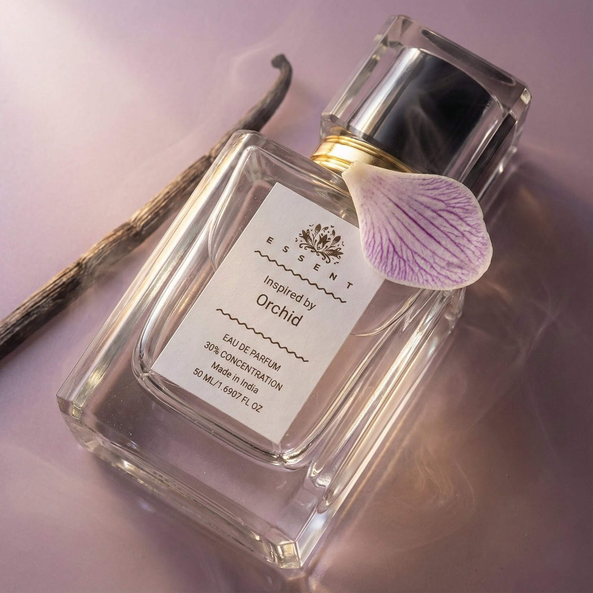 Essent Orchid 100 ml eau de parfum bottle — fresh citrus, view 4