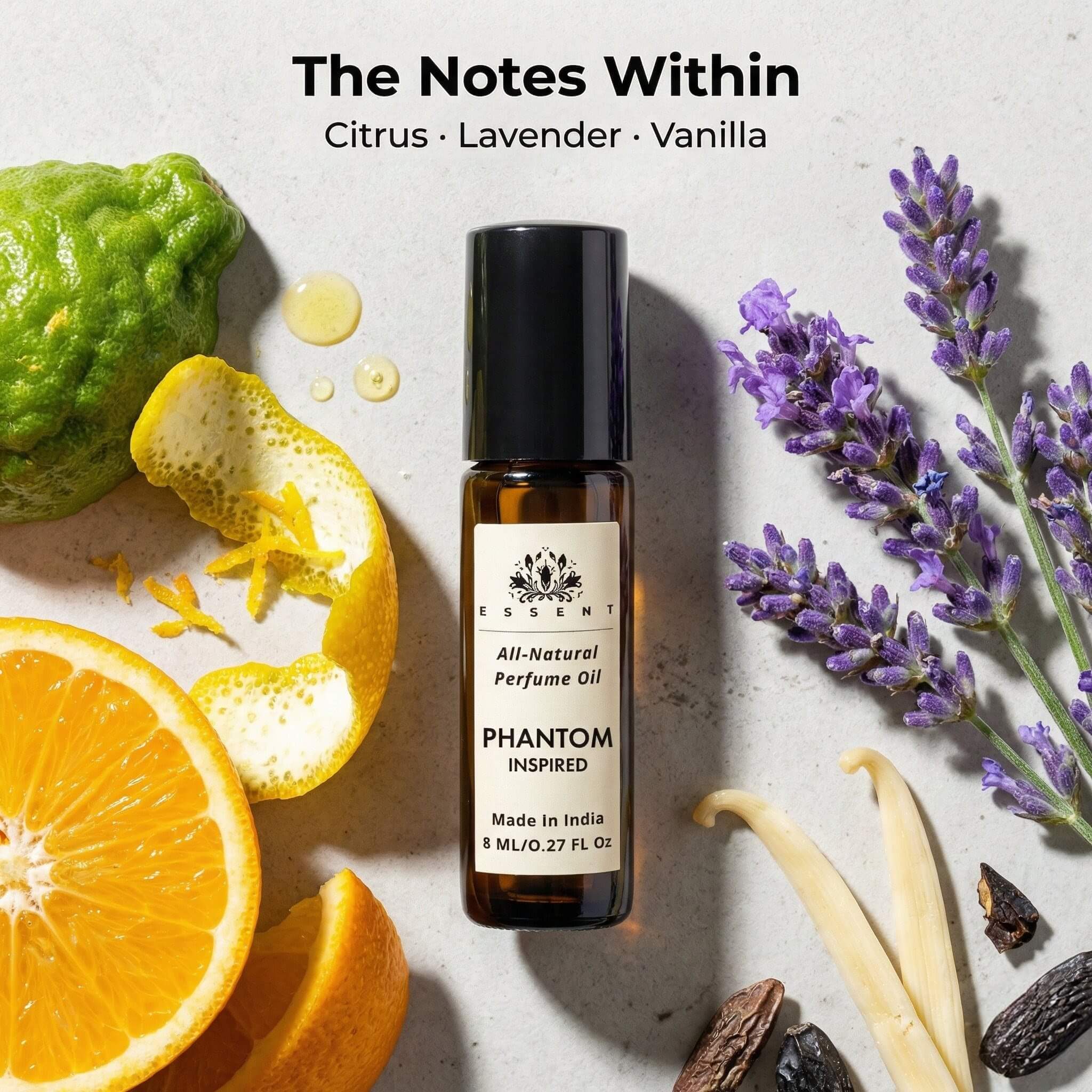 Essent Phantom-Inspired Roll-On Attar/ Perfume Oil
