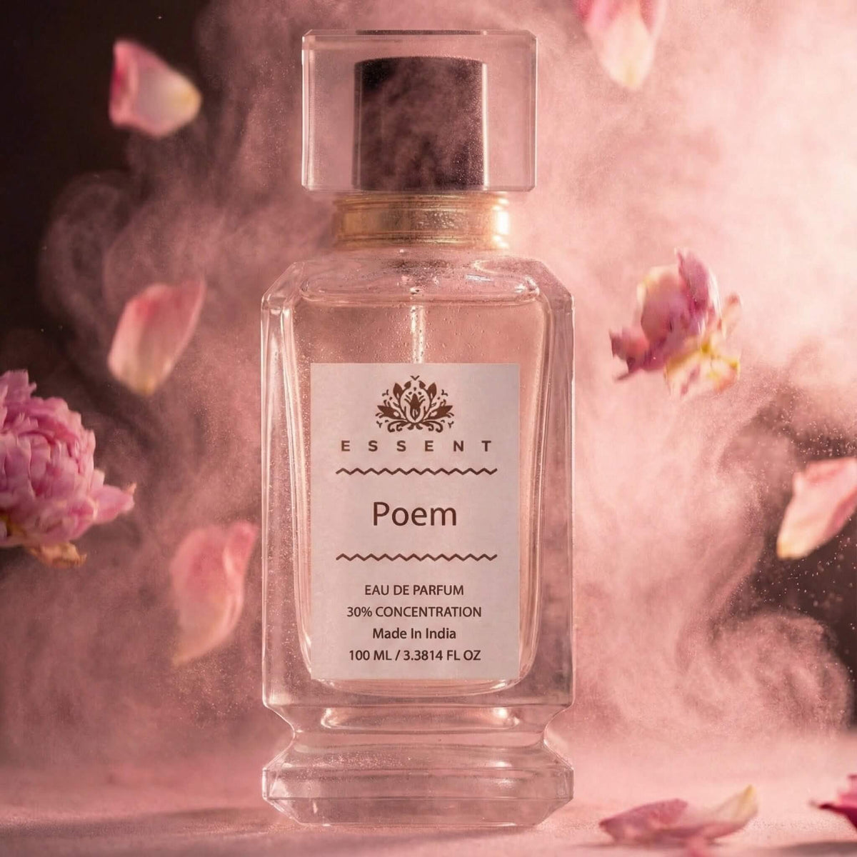 Essent Poem 30 ml eau de parfum bottle — white floral, view 3