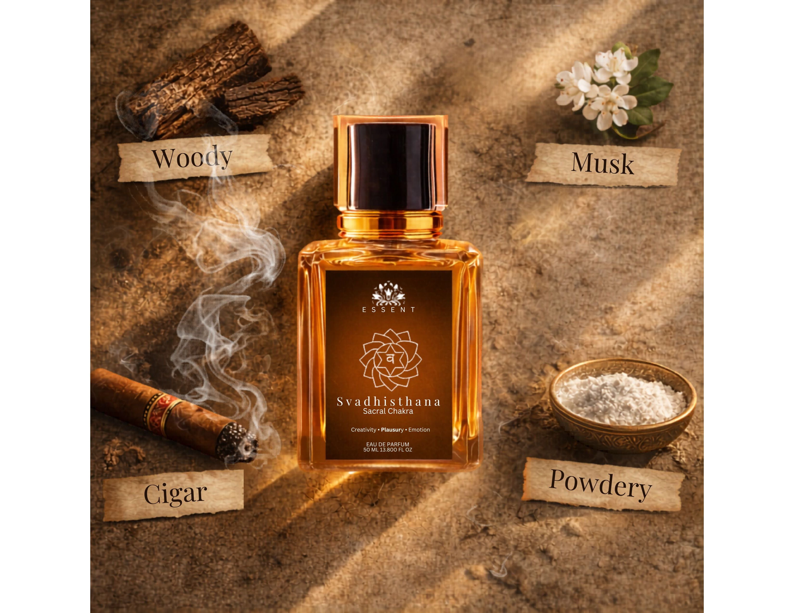 Essent Svadhisthana Sacral Chakra Spiritual Eau de Parfum