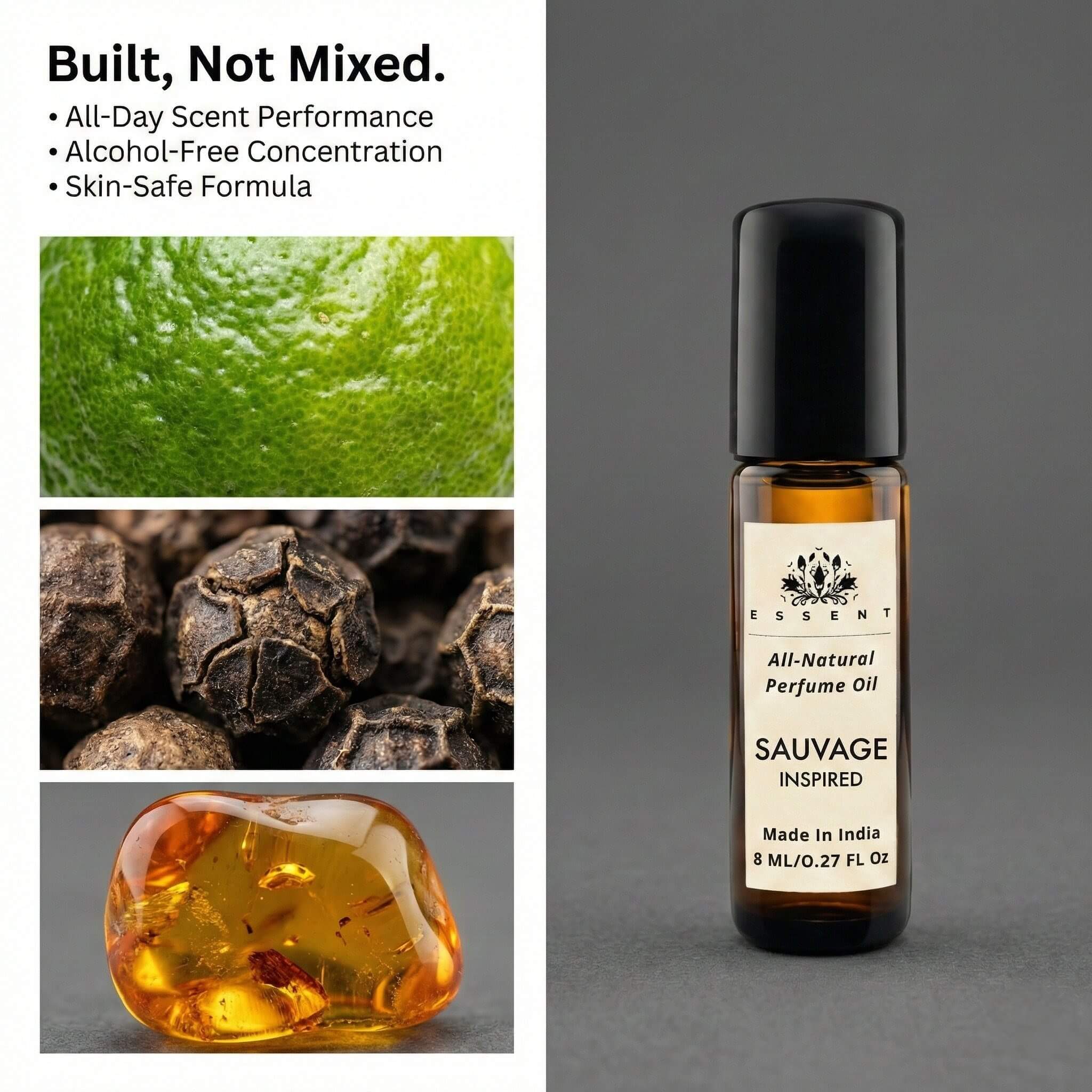 Essent Sauvage-Inspired Roll-On Attar/ Perfume Oil