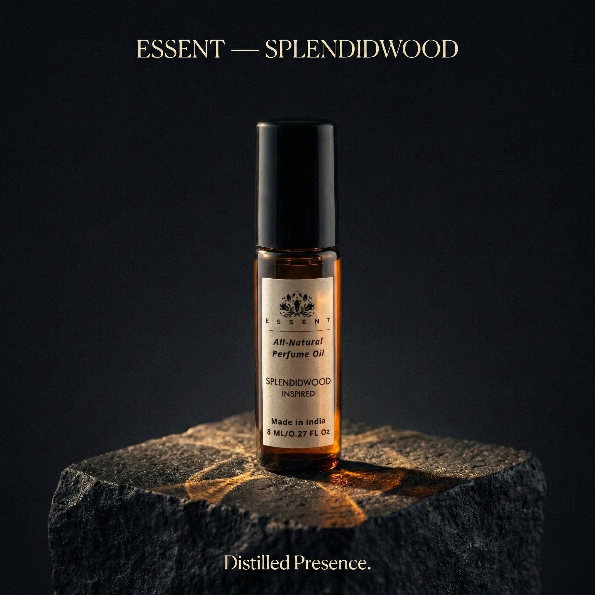 Essent Splendidwood-Inspired Unisex Roll-On Attar/ Perfume Oil