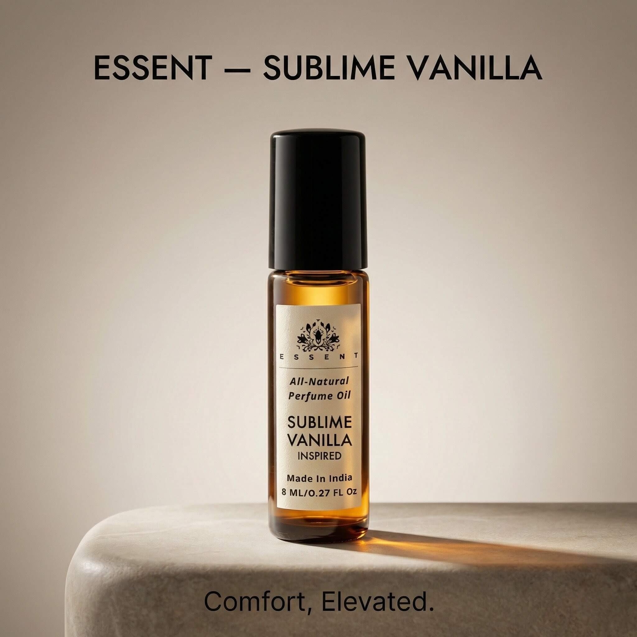 Essent Sublime Vanilla-Inspired Roll-On Attar/ Perfume Oil