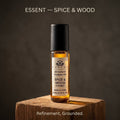 Essent Spice & Wood-Inspired Roll-On Attar/ Perfume Oil