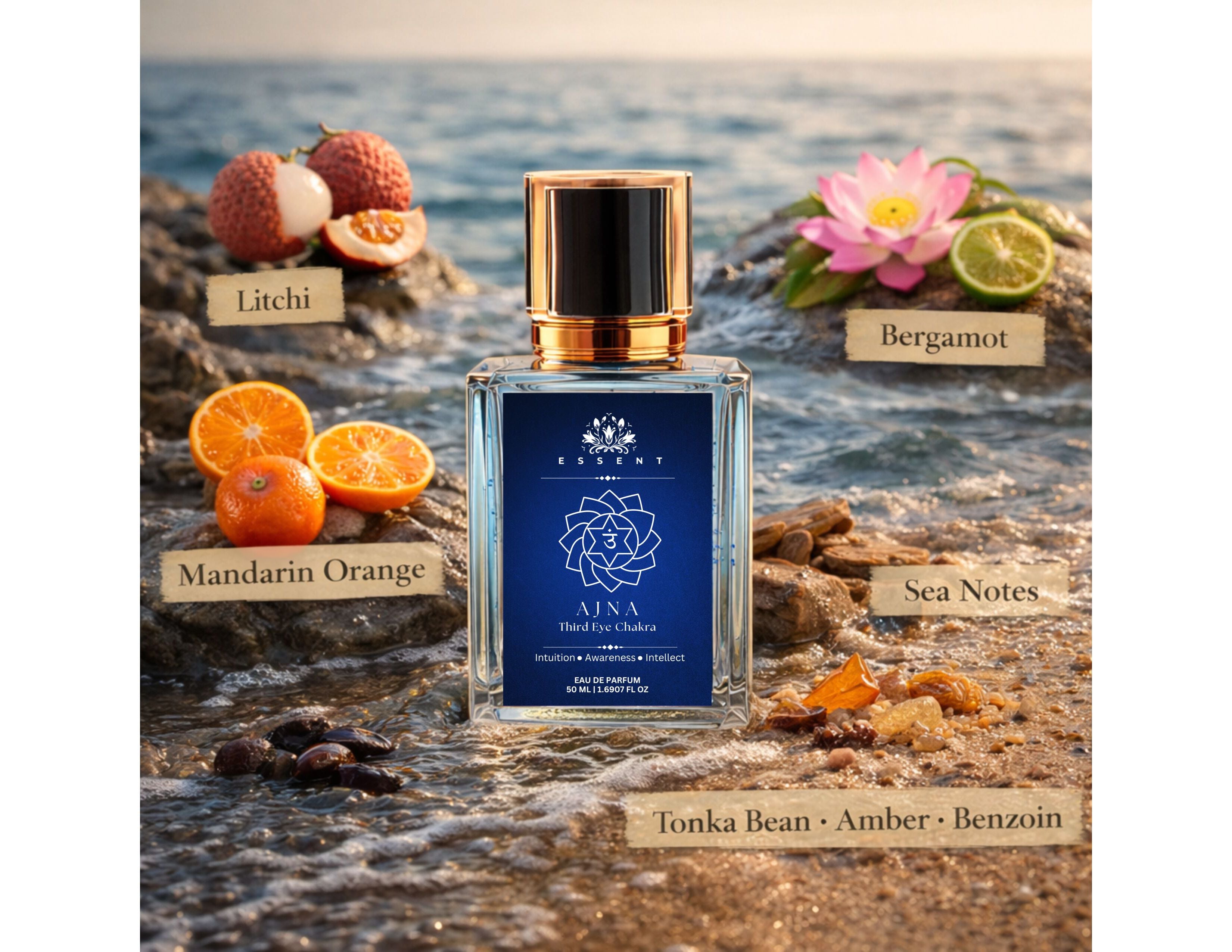 Essent Ajna Third Eye Chakra Spiritual Eau de Parfum