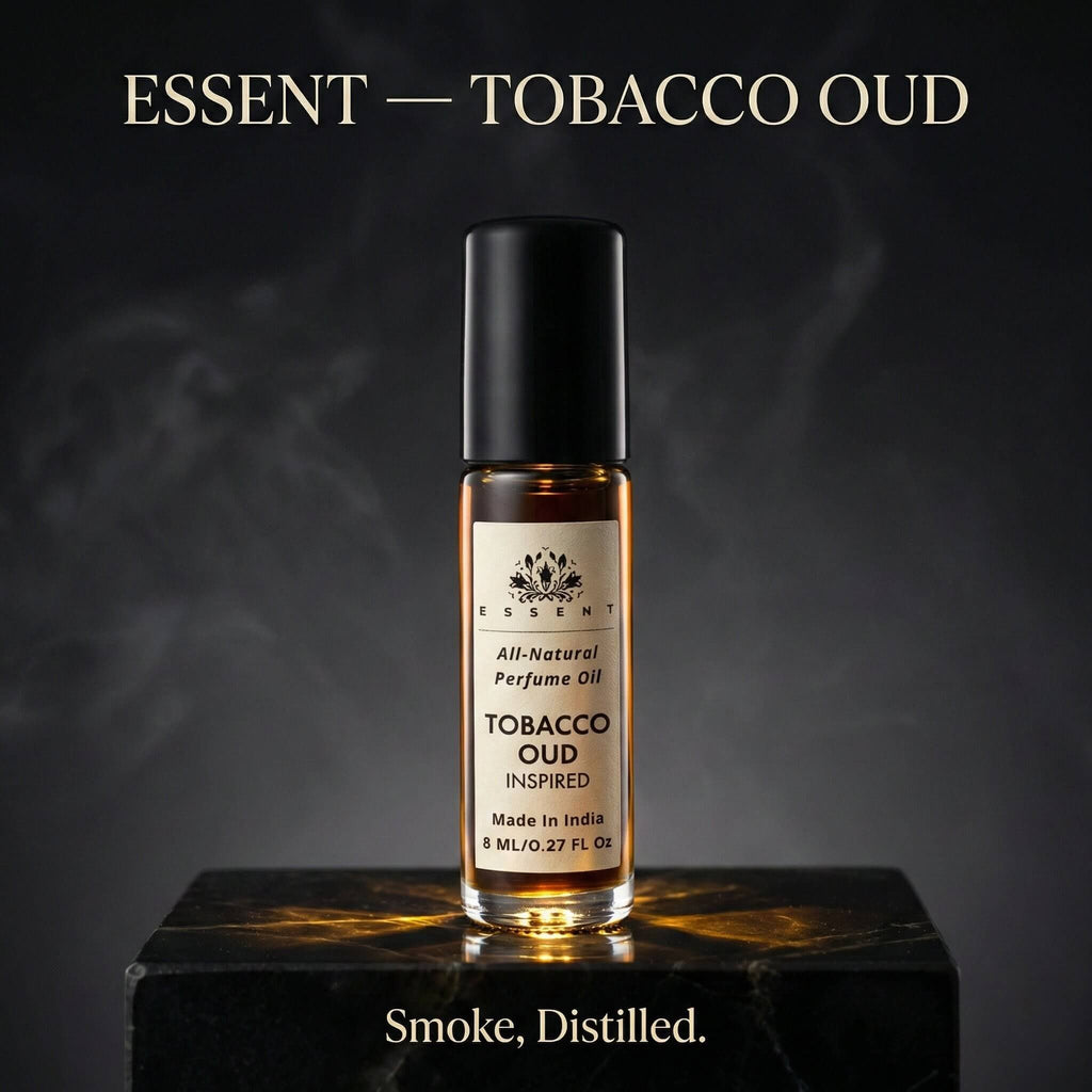 Essent Tobacco Oud-Inspired Unisex Roll-On Attar/ Perfume Oil