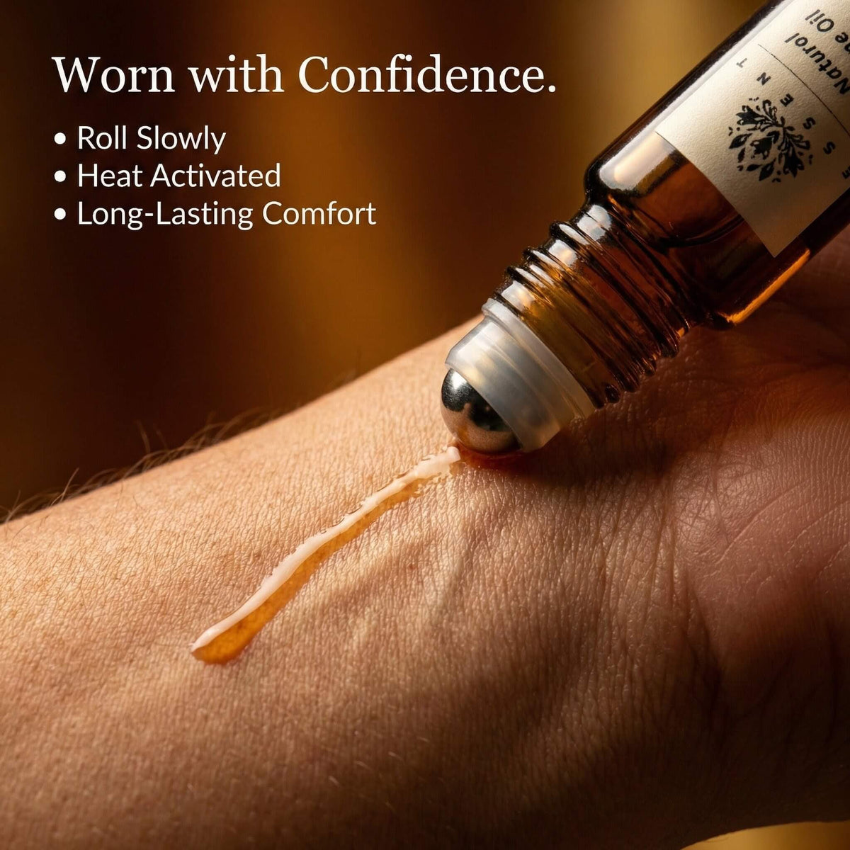 Essent Tobacco Vanille 8 ml roll-on attar bottle — amber gourmand, view 5