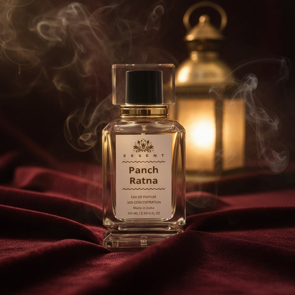 Essent Panch Ratna 30 ml eau de parfum bottle — rose oriental