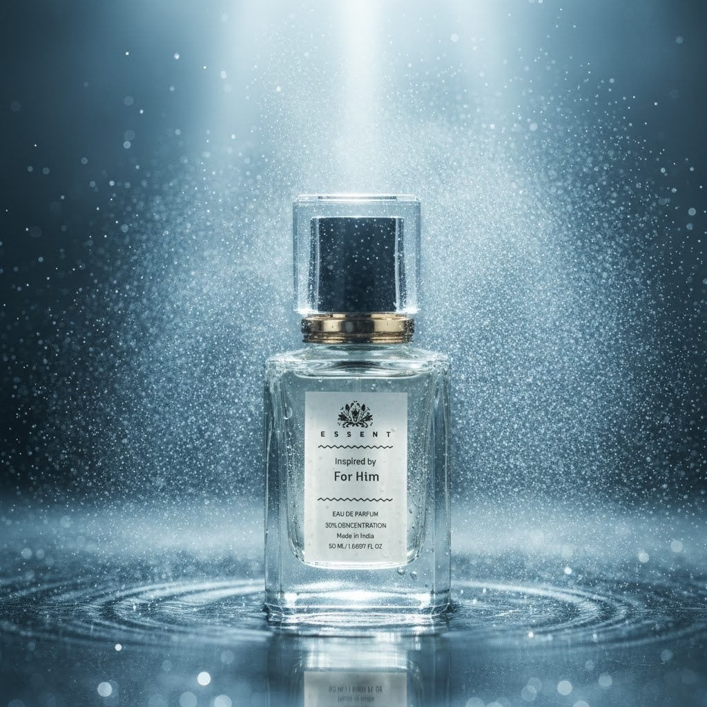 Essent For Him 100 ml eau de parfum bottle — fresh citrus, view 2