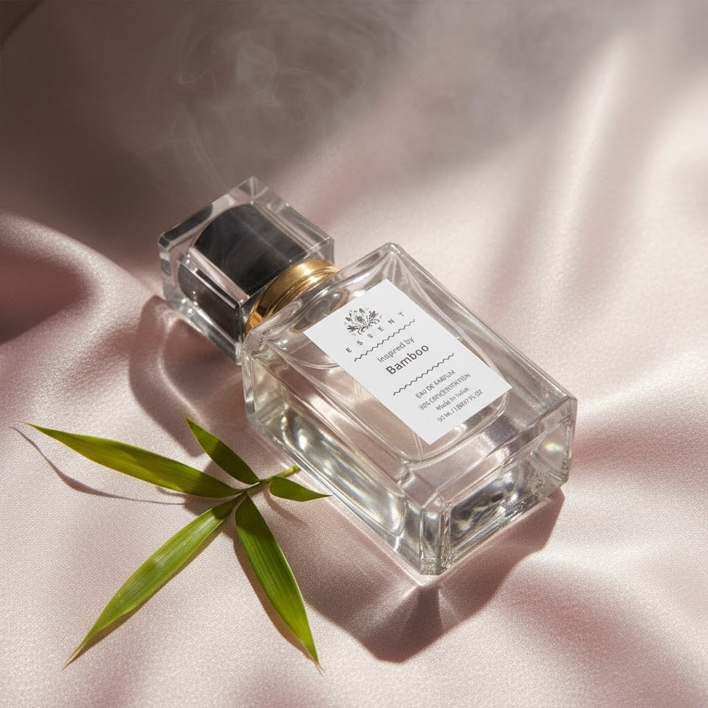 Essent Bamboo 100 ml eau de parfum bottle — fresh citrus, view 3