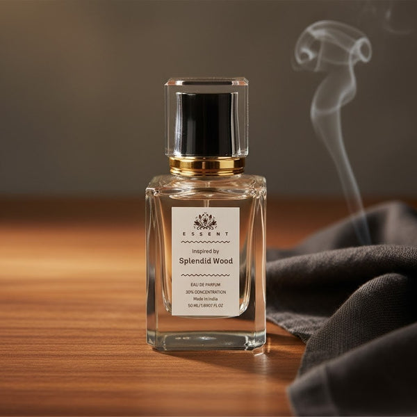 Essent Splendidwood 100 ml eau de parfum bottle — woody