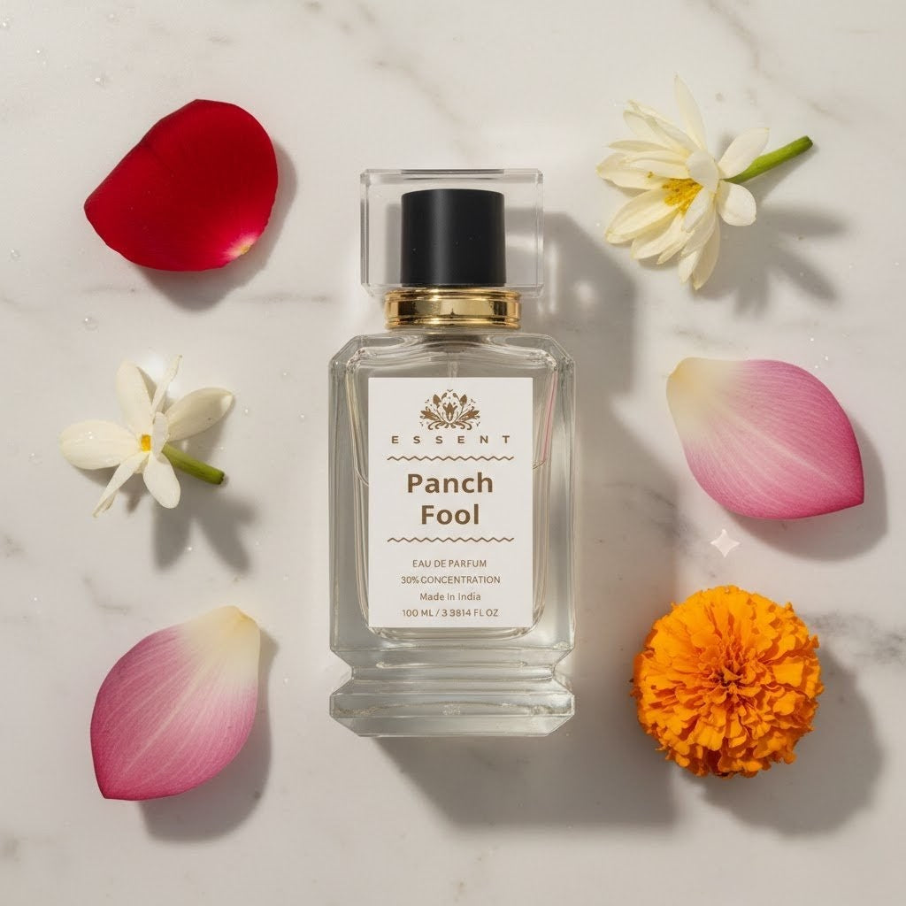 Essent Panch Fool 30 ml eau de parfum bottle — rose oriental, view 3