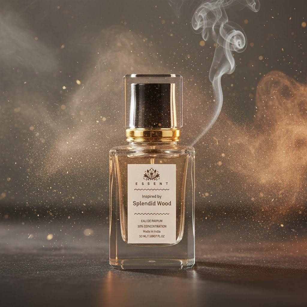 Essent Splendidwood 100 ml eau de parfum bottle — woody, view 2