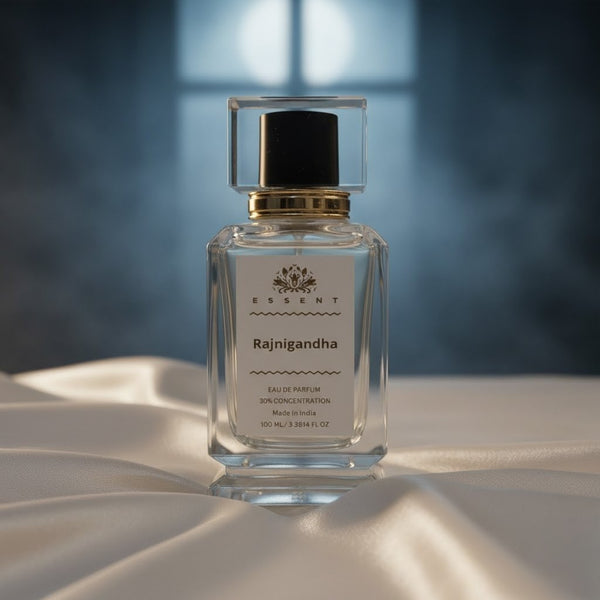 Essent Rajnigandha 30 ml eau de parfum bottle — white floral