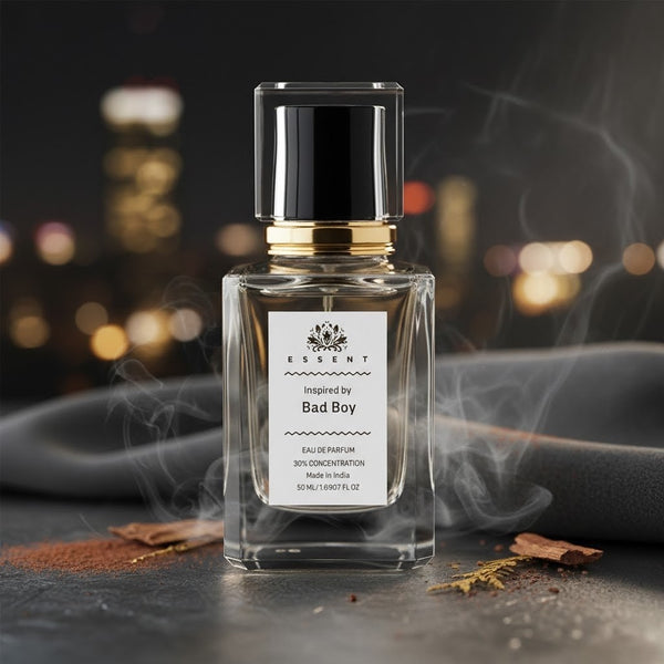 Essent Bad Boy 100 ml eau de parfum bottle — fresh citrus